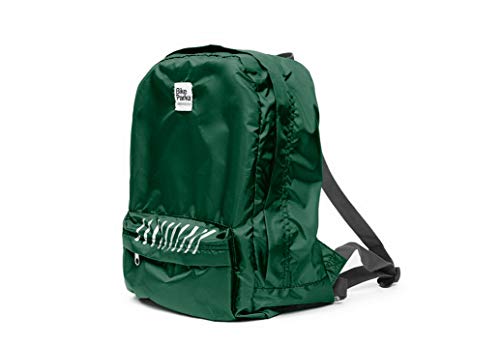 BikeParka Mochila plegable Ripstop (verde bosque)