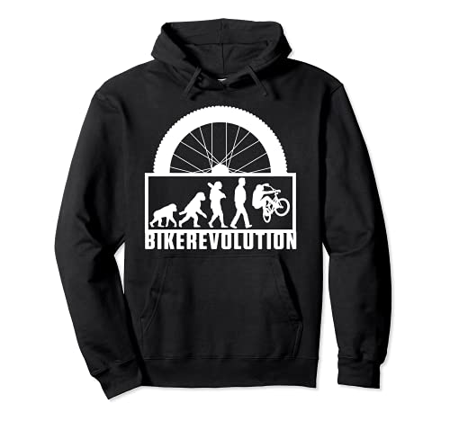 Biker Evolution Ciclismo Bicicleta BMX MTB Ciclismo Ciclista Sudadera con Capucha