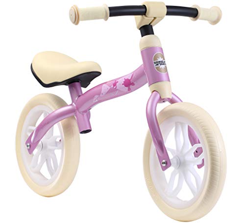 BIKESTAR 2-en-1 Bicicleta sin Pedales (Muy Ligero! 3KG!) para niños y niñas 2-3 años | Bici con Ruedas de 10" Edición Eco | Rosa
