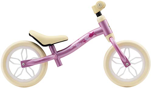 BIKESTAR 2-en-1 Bicicleta sin Pedales (Muy Ligero! 3KG!) para niños y niñas 2-3 años | Bici con Ruedas de 10" Edición Eco | Rosa