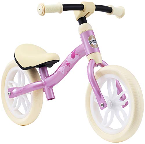 BIKESTAR 2-en-1 Bicicleta sin Pedales (Muy Ligero! 3KG!) para niños y niñas 2-3 años | Bici con Ruedas de 10" Edición Eco | Rosa