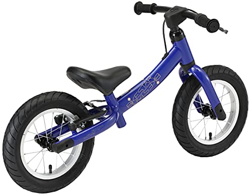 BIKESTAR Bicicleta sin Pedales para niños y niñas | Bici 12 Pulgadas a Partir de 3-4 años con Freno | 12" Edición Sport Azul