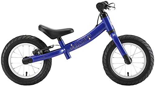 BIKESTAR Bicicleta sin Pedales para niños y niñas | Bici 12 Pulgadas a Partir de 3-4 años con Freno | 12" Edición Sport Azul