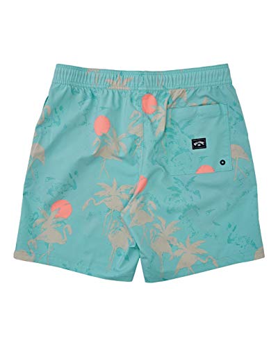 BILLABONG Sundays Layback Boardshort Pantalones Cortos, Verde Mar, XL para Hombre