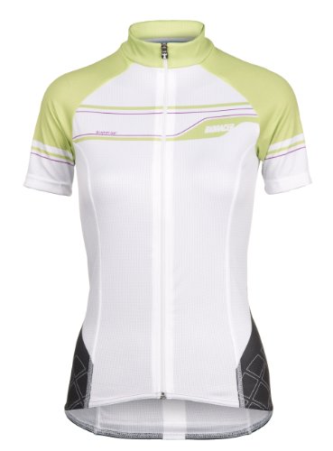 Bio-Racer - Maillot para Mujer, Talla XS, Color Blanco