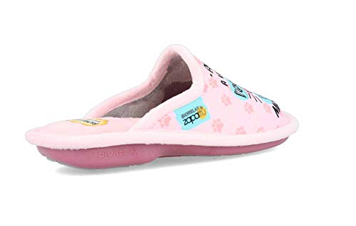 BioRelax - Zapatillas Mujer Eres la Madre más molona - Rosa, 39