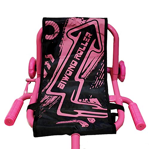 BIWOND Roller Dance (Patinete Infantil sin baterías con 3 Ruedas, Luces LED, Movimientos Zig – Zag, para Niños y Niñas, Material Antideslizante) - Rosa