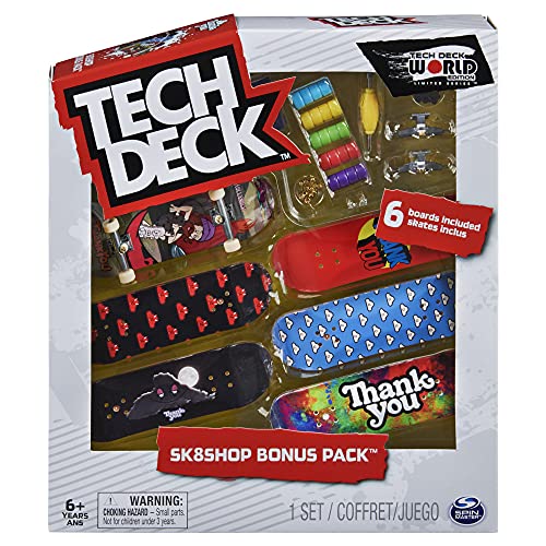 Bizak Tech Deck Skate Shop 6 Skates (61929495)