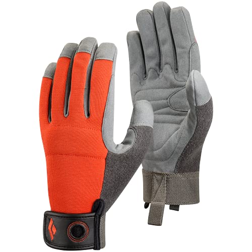 Black Diamond Crag Guantes de Escalada, Unisex Adult, Rojo (Octane), L