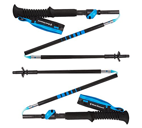 Black Diamond Distance Carbon FLZ - Bastones - Azul/Negro Longitud 125cm 2018