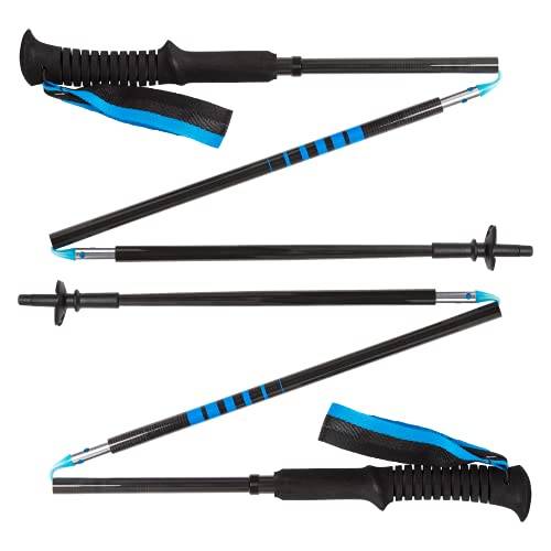 Black Diamond Distance Carbon Z Z-Poles Bastones de Senderismo, Trail Running, Unisex-Adult, 125 cm