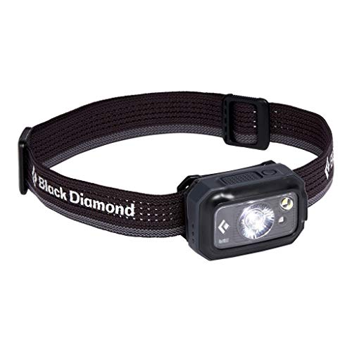 Black Diamond Revolt 350 HEADLAMP Linternas Frontales de Acampada y Marcha, Unisex-Adult, Graphite, All