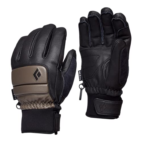 Black Diamond Spark Warm and Weatherproof Gloves, Unisex Adulto, Walnut, Small