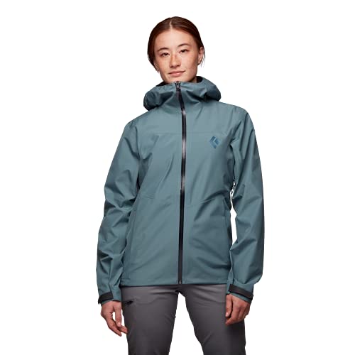 Black Diamond W Liquid Point Shell Chaqueta, 4030-Storm Blue, M para Mujer