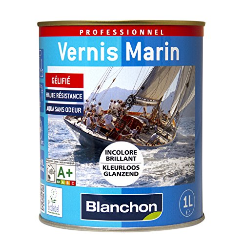 Blanchon Vernis marin incolore AQUA 1 litre