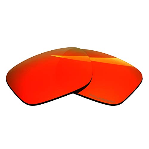 BlazerBuck Lentes de repuesto para Oakley Holbrook XL OO9417, Rojo (Fire Red Polarized),