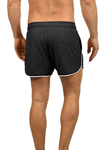 Blend Balderian Bañador De Natación Short para Hombre, tamaño:M, Color:Black (70155)