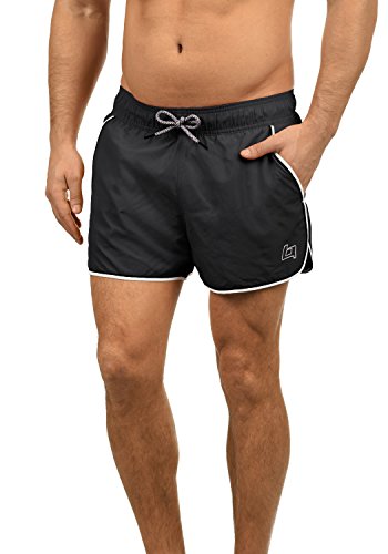 Blend Balderian Bañador De Natación Short para Hombre, tamaño:M, Color:Black (70155)