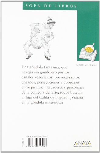 Blíster "La góndola fantasma" 5º de Primaria (LITERATURA INFANTIL (6-11 años) - Plan Lector Tres Sopas (Castellano))