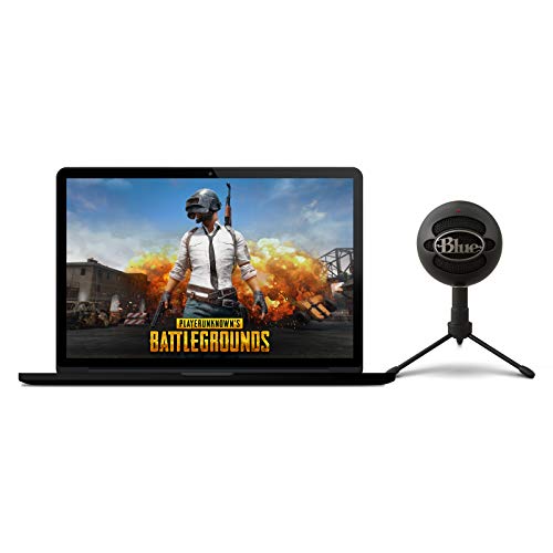 Blue Microphones Snowball - Black iCE + PlayerUnkown's Battleground Streamer Bundle, color Negro