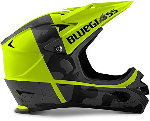 Bluegrass Casco Intox Negro/Amarillo Fluo Mate