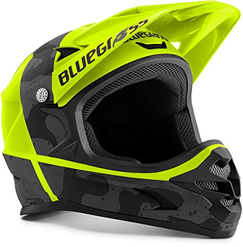 Bluegrass Casco Intox Negro/Amarillo Fluo Mate