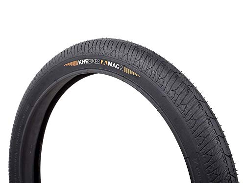 BMX Bicicleta Cubierta de LLANTA GOMA KHE MAC 1.5 20" x 2,00 Negro Sólo 600gr NUEVO