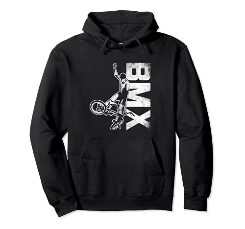 BMX Vintage Bike Race Stunt Regalo Bicicleta Deporte Sudadera con Capucha