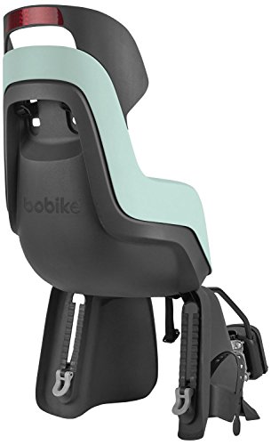 Bobike Kindersitz Mini Exclusive Asiento Trasero para Bicicleta, Unisex, Urban Black, Talla única