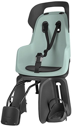 Bobike Kindersitz Mini Exclusive Asiento Trasero para Bicicleta, Unisex, Urban Black, Talla única