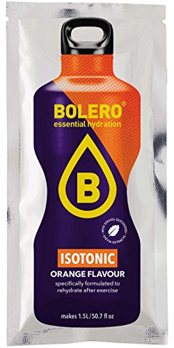 Bolero Bebida Instantánea sin Azúcar, Isotónica, Sabor Naranja - Paquete de 24 x 9 gr - Total: 216 gr