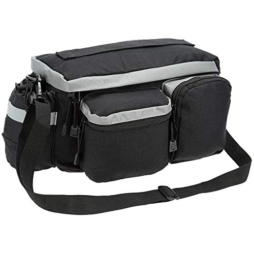 Bolsa BestFire para la parte trasera de bicicleta de montaña MTB, de 7 l de capacidad, impermeable