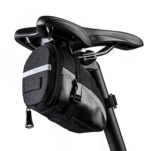 Bolsa Bicicleta, Bolsa de Sillín de Ciclismo, Bolsa de Sillín de Bicicleta, Bolsa para Bicicleta de Montaña, Adecuado para Bicicletas de Carretera, Bicicletas de Montaña, Bicicletas Urbanas