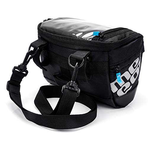 Bolsa Bicicleta Manillar Impermeable Bolsa Móvil de Bici Montaña MTB Carretera BMX con Pantalla Táctil Sensible Bolso Ciclismo Cuadro Bolsa de Sillín con Tira Reflectante (Sella)