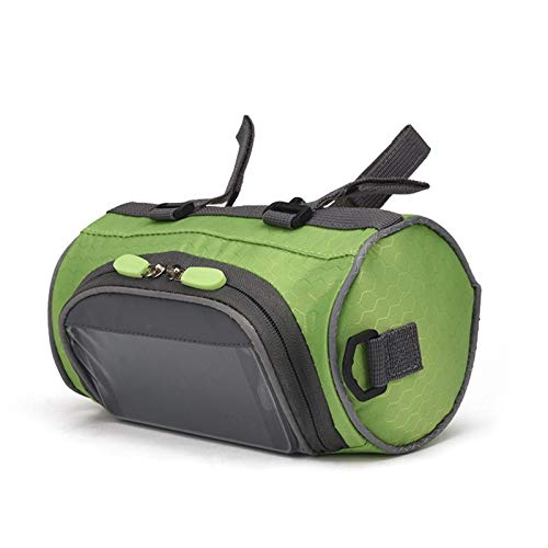 Bolsa de asiento trasero de bicicleta Bolso de asiento de la bicicleta del bolso del manillar de la bici bolsa de deporte al aire libre del cubo posterior del tronco trasero del bolso de hombro Bolsa