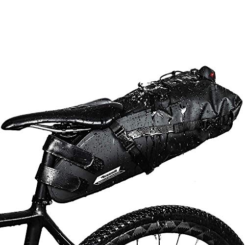Bolsa impermeable para sillín de bicicleta, bolsa para debajo del asiento, impermeable, para bicicleta de montaña, carretera, bicicleta, accesorios profesionales de ciclismo