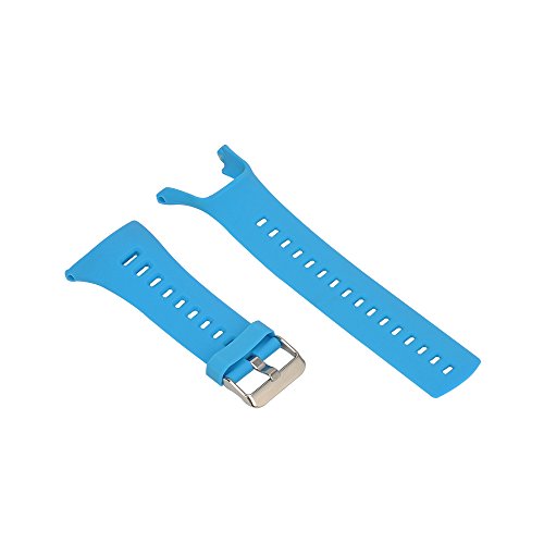 BoLuo Correa para Suunto Ambit 3,Bandas Correa Repuesto,Correas de Reloj, Silicona Reloj Recambio Ajustable Brazalete Correa Repuesto Strap Wristband para Suunto Ambit 3/Ambit 2/Ambit 1 (cielo azul)