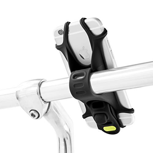 BONE COLLECTION Bike Tie X - Soporte Teléfono Bicicleta para Smartphones, Ganador Premios en Diseño & Patentado Montaje de Teléfono en Bicicleta Universal, Compatible con Bicis de Carretera & montaña