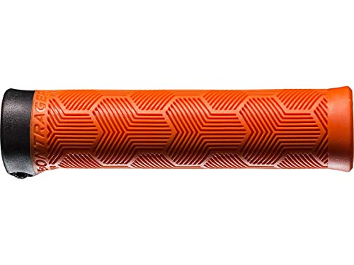 Bontrager XR Trail Elite - Puños para bicicleta (plástico reciclado), color naranja