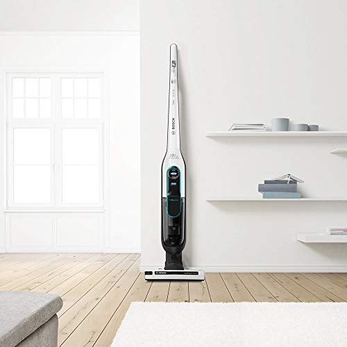 Bosch Athlet ProHygienic Serie | 6 BCH86HYG2 - Aspiradora sin cable, hasta 60 minutos de autonomía, color blanco