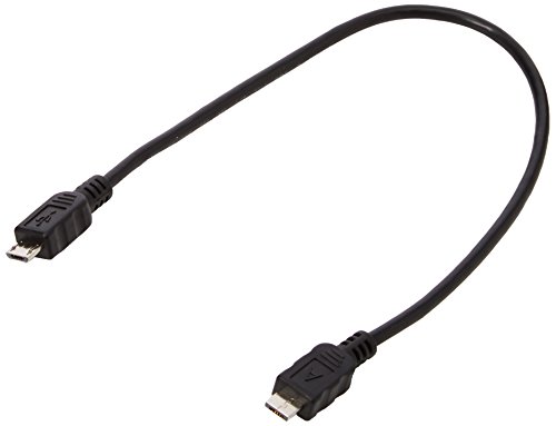Bosch Cable de Carga Pantallas (Control) para Pantallas Intuvia y Nyon (Unidad de Control de Bicicleta eléctrica), Cable Cargador USB, de Color Negro, tamaño único