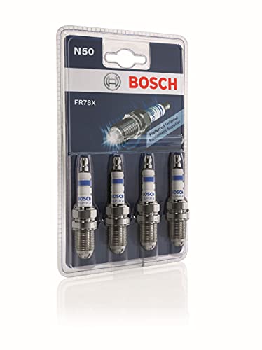 Bosch FR78X N50 Bujías de níquel Super 4 kit de 4