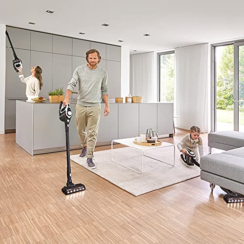 Bosch Hogar Unlimited Gen 2 Serie 8 Aspirador Vertical, 0.4 litros, Blanco