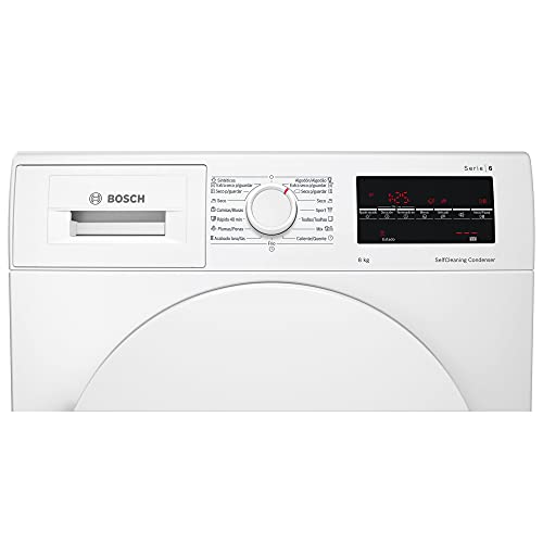 Bosch Serie | 6 WTW87641ES - Secadora con Bomba de Calor, Integrable, Capacidad 8 kg, Color Blanco