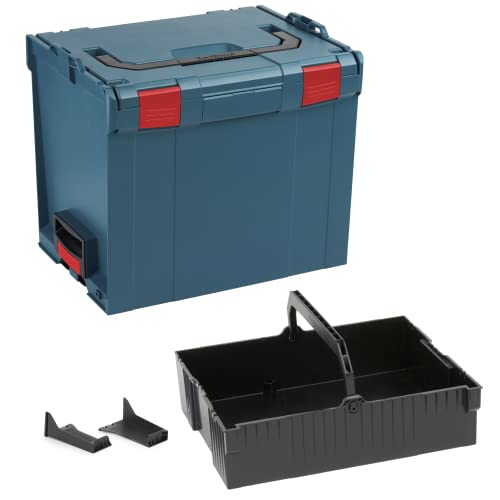 Bosch Sortimo L-BOXX 374 - Caja de almacenamiento para herramientas (tamaño 4), color azul