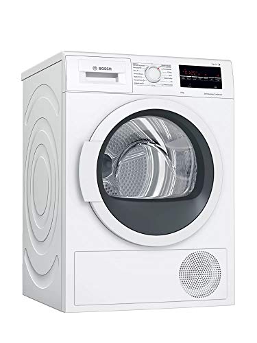 Bosch WTG87249ES - Secadora con Bomba de Calor, 8kg, Serie 6, Protección Antiarrugas, Tambor VarioSoft, Blanco