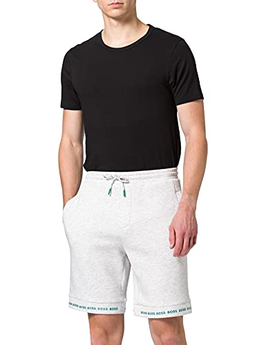 BOSS Headlo 1 Pantalones Cortos para Correr, Gris Pastel Claro 57, XS para Hombre