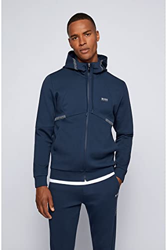 BOSS Saggy 2 Chaqueta Deportiva Hoddie, Navy410, M para Hombre