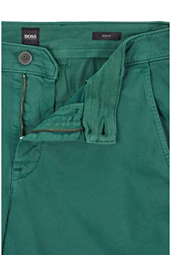 BOSS Schino-Slim Shorts Pantalones Cortos, Verde (Medium Green 311), 38 (Talla del Fabricante: 36) para Hombre