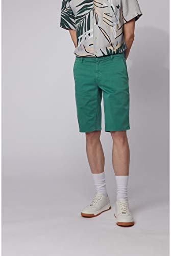BOSS Schino-Slim Shorts Pantalones Cortos, Verde (Medium Green 311), 38 (Talla del Fabricante: 36) para Hombre